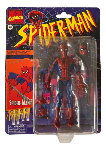 Spiderman Retro Animated Series 1 Versión China Ko Card Malt