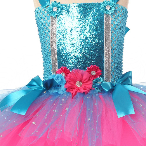A Vestido De Princesa Trolls Poppy Para Niña