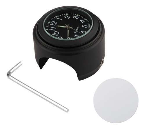 Reloj De Pared De Coche Negro Impermeable Para Shell Clock D