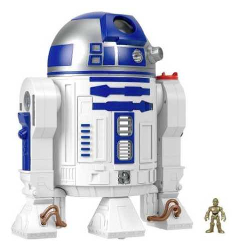 Toy Fisher-price Imaginext Star Wars R2-d2 Con Luces Para Ni