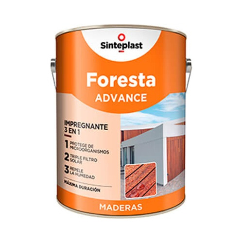 Galon Foresta Stein Impregnante Triple Filtro Uv Sinteplast