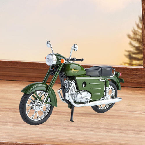 Xfw3 Modelo De Motocicleta De Aleación A Escala 1:10, Verde