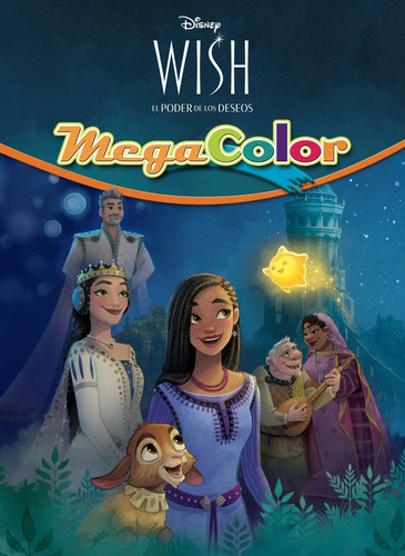 Wish: El Poder De Los Deseos. Megacolor - Disney