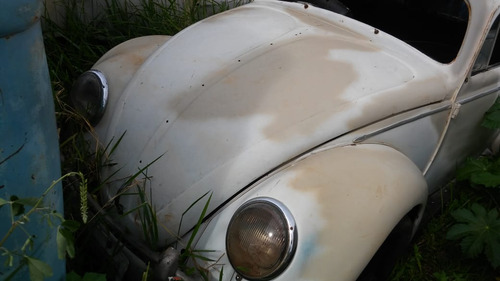 Volkswagen Fusca Split 61 Modelo 53 De Lata Nao Oval 2 Vidro