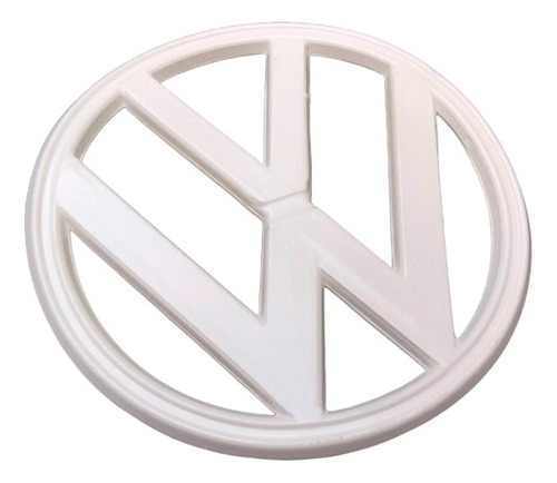Emblema Plastico Frente Blanco Combi 76-86