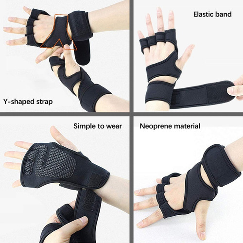 1 Par De Guantes De Entrenamiento Con Pesas