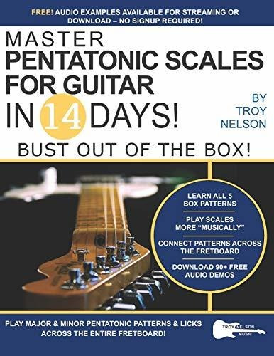 Book : Master Pentatonic Scales For Guitar In 14 Days Bust.