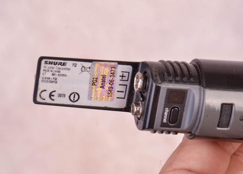 Microfone Shure Pg 58 - Leia O Anúncio Preto (Usado)