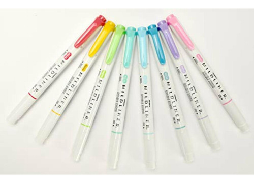Zebra Pen Mildliner Double Ended Highlighter Set, Broad And