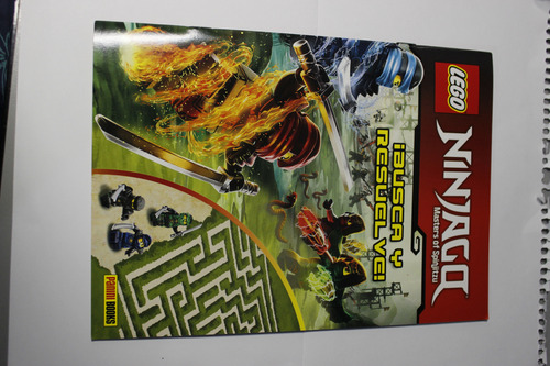 Mision Ninja Lego Ninjago Panini Books Libro Interactivo (Usado)