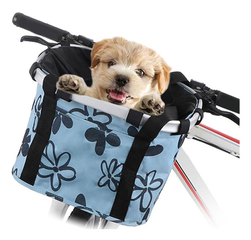 Cesta Plegable Para Bicicleta, Desmontable, Pequeña Mascota,