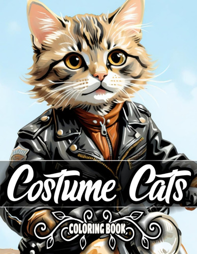 Libro: Costume Cats Coloring Book: A Delightful Collection O