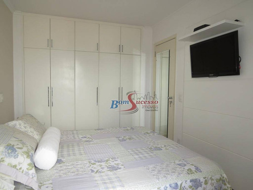 Imagem 12 de 21 de Apartamento Com 3 Dormitórios À Venda, 90 M² Por R$ 650.000,00 - Tatuapé - São Paulo/sp - Ap2790