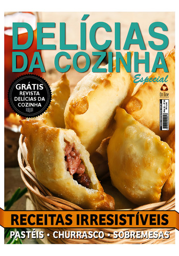 Delícias da cozinha - Especial - Receitas irresistíveis: Receitas Irresistíveis, de On Line Editora. Editorial On Line Editora, capa mole em português, 2020