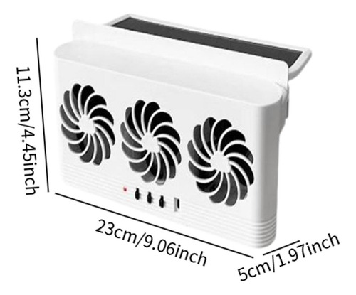 Ventilador De Ventilador De La Ventana Del Automóvil