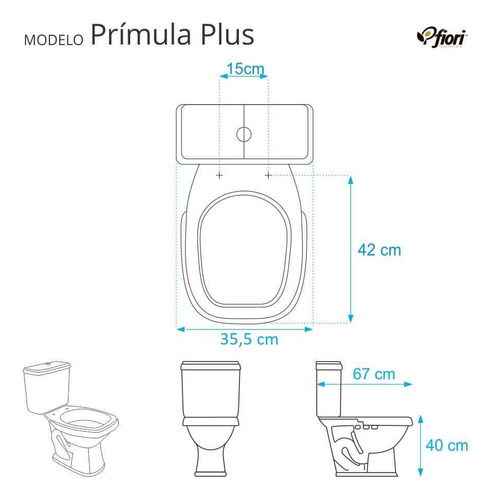Tampa De Vaso Almofadada Primula Bege Claro Para Bacia Fiori