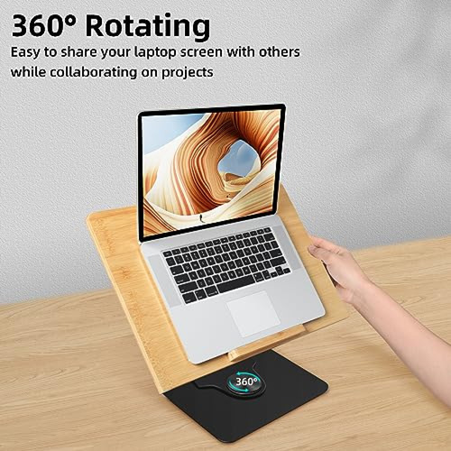 Wishacc Soporte Para Computadora Portátil Para Escritorio, S