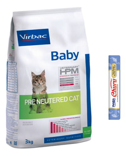 Hpm Virbac Baby Pre Neutered Cat 3kg Ms