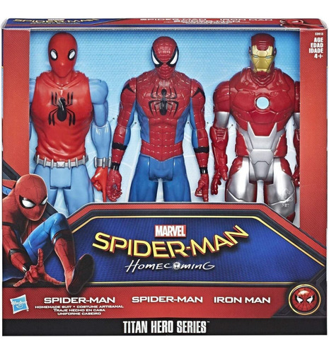 Spider-man Homecoming Titan Hero Series 12puLG Figuras