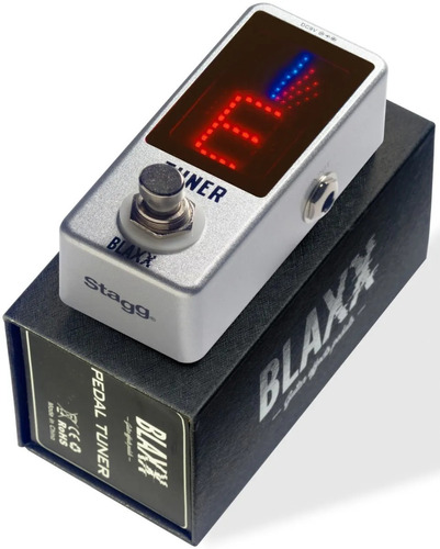 Pedal Afinador Stagg Blaxx Bx Tuner Afinador De Escenario