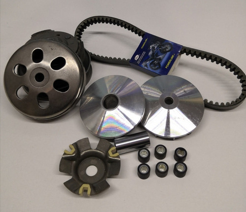 Imagen 3 de 12 de Clutch Y Variador Y Banda Powerlink Motoneta Italika Xs150