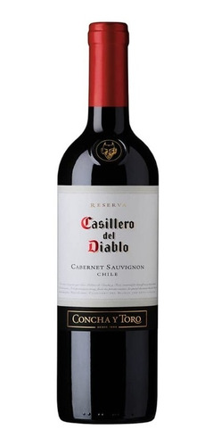 Vino Tinto Chileno Casillero Diablo Cabernet 750 Ml