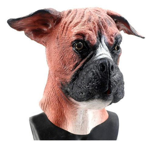 Máscara De Látex Para Perro Con Diseño De Animal Calzones