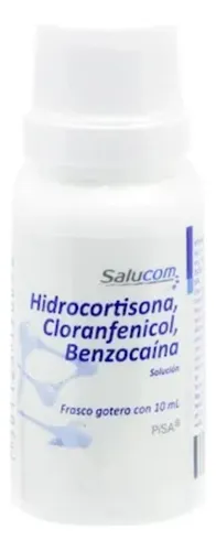 comprar Hidrocortisona Cloranfenicol Benzocaína Ótico 10 Ml Pisa