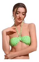 Comprar Bikini  Color Verde Mujer Talla Medium Tres Piezas