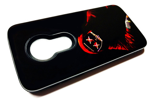 Funda Protector Armor Case Para Celular Moto G7 Play Negro Geométrico