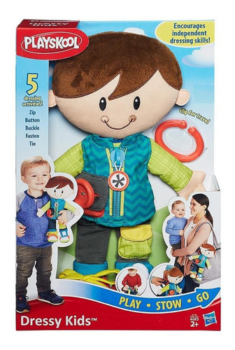 Playskool Muñeco Didactico Para Aprender A Vestirse B1651