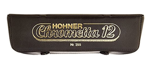 Hohner 255 Chrometta 12 Armónica Clave De Do Mayor