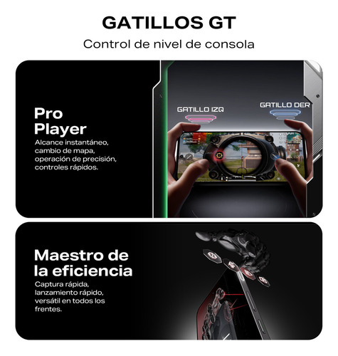Infinix Gt 30 Pro 5g Dual Sim 256 Gb Negro 12 Gb Ram Destello Oscuro