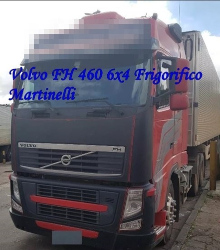 Volvo Fh 460 Baú Camara Fria 6x4 Ano 2018