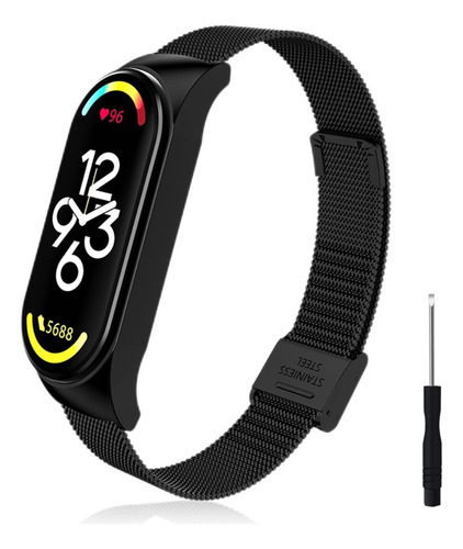 Correa Acero Inoxidable Para Xiaomi Mi Band 7 Pulsera