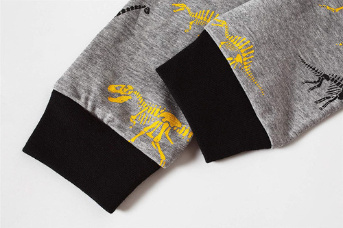 Conjunto De Pijama Con Diseño De Dinosaurio, Pijama, Camiset