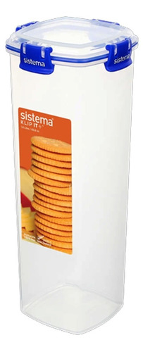 Recipiente Sistema Klip It Cracker 1,8lts Resistente Galleta
