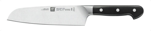 Faca Inox Santoku 7'' Zwilling Pro - Alemanha Cor Preta