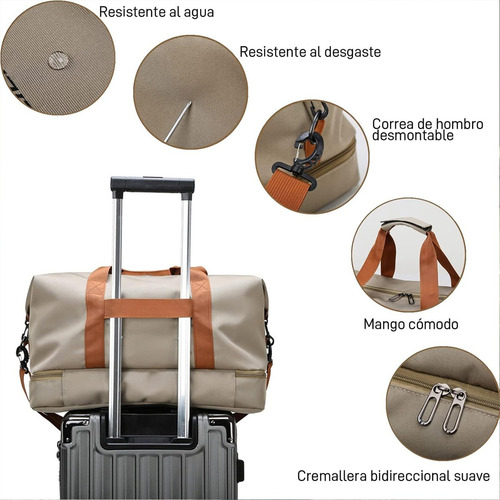 Dd Duffel Bag Multiusos Portátil - Seguro Y Duradero