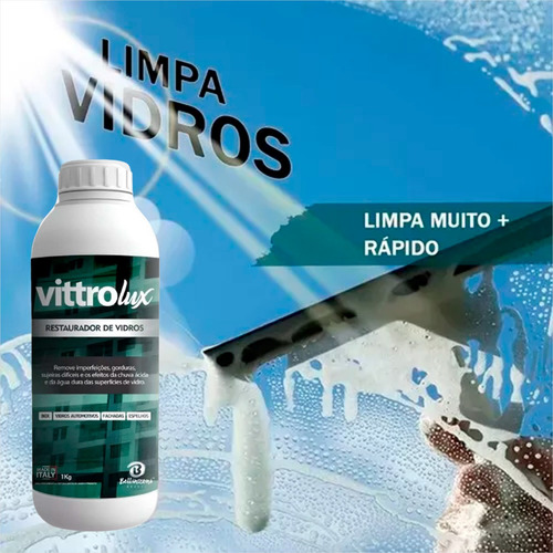 Kit 3 Vittrolux Restauração Perfeita Do Vidro Removedor Sujeiras