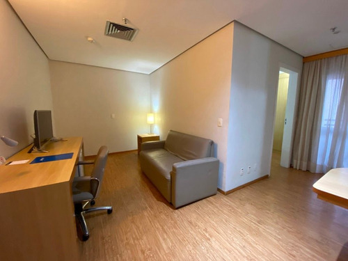 Imagem 1 de 15 de Flat Com 1 Dormitório Para Alugar, 44 M² Por R$ 1.500,00/mês - Centro - Santo André/sp - Fl0017