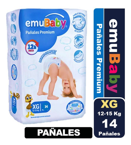 Pañales Emubaby Premium Todas Las Tallas