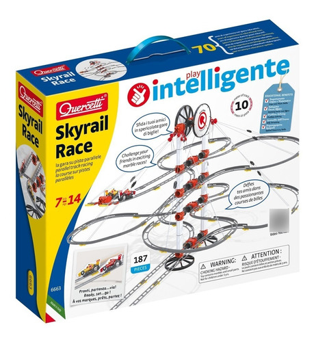 Juego Circuito Bolitas Skyrail Race 187 Pz