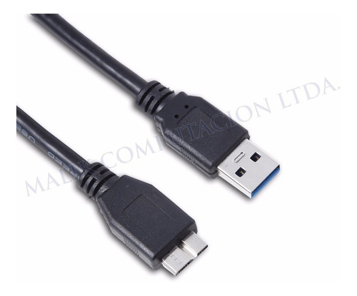 Cable Micro Usb 3.0 Tipo B A Usb Disco Externo Wd Passport