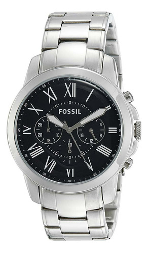 Reloj Fossil Grant Fs4736 En Stock Original Con Garantía