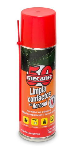 Aerosol Limpia Contactos Electrónica 440cc Motonic