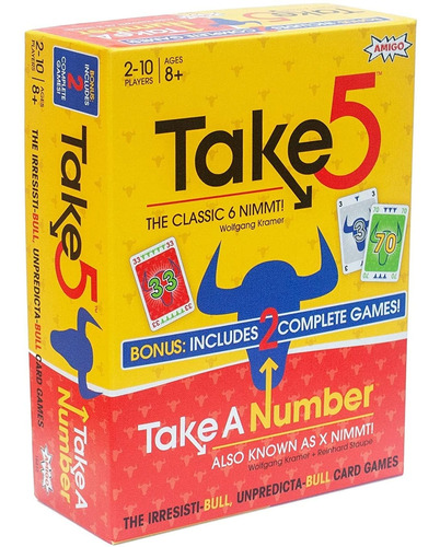 Amigo Take 5: Dos Juegos En Uno  Versión Estadounidense De