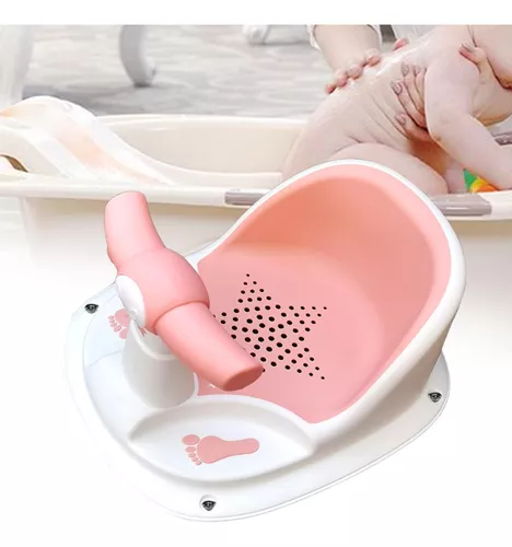 Silla de baño para bebé con ventosas, asiento de soporte