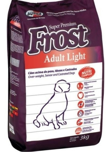 Frost Perro Adulto Light Senior 15 Kg+ Regalo + Envío Gratis