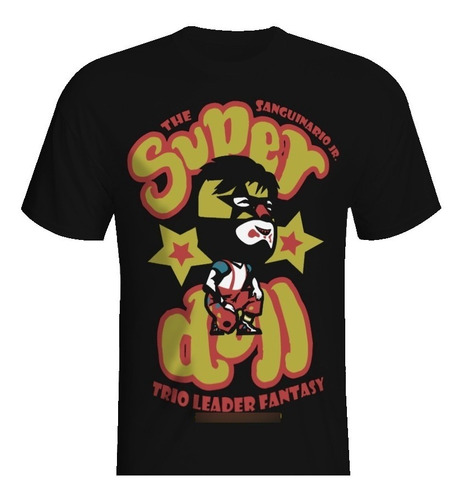 Playera Luchador Super Muñeco - Super Doll - Lucha Libre